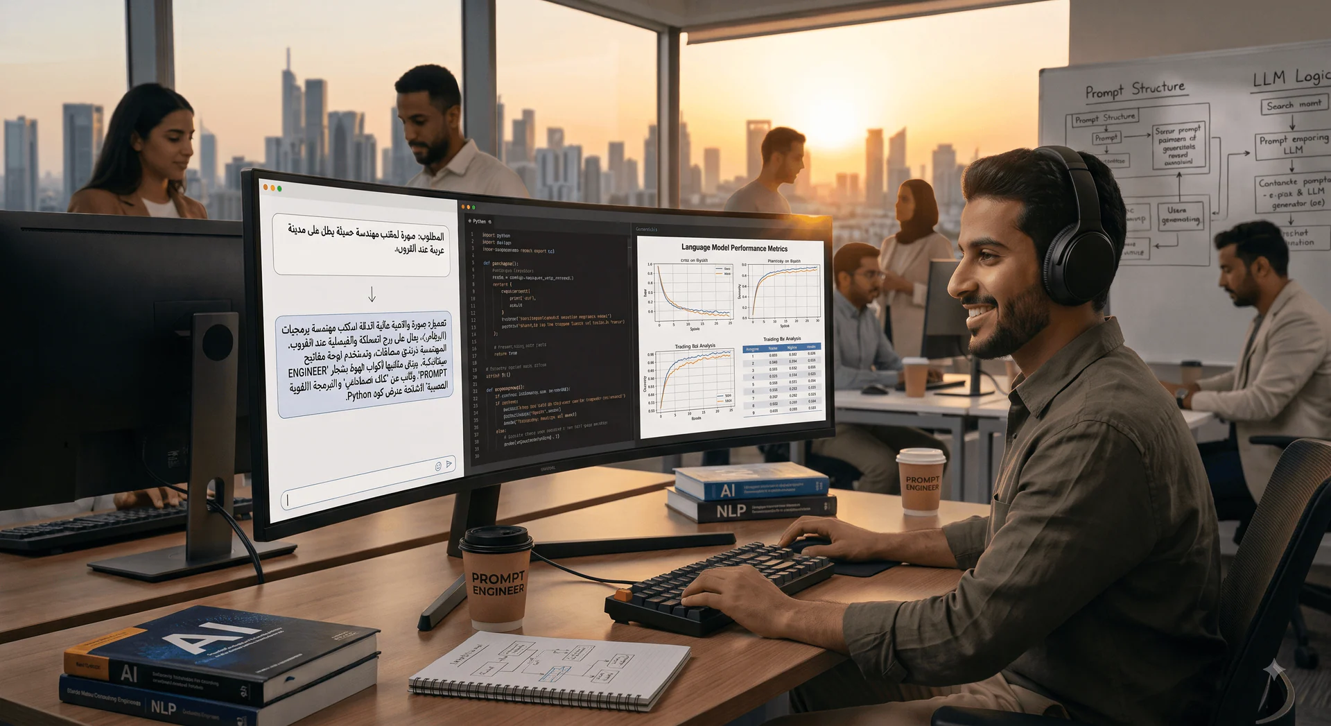 شرح Prompt Engineering والتواصل مع LLM وتصميم System Prompts واستخدام RAG